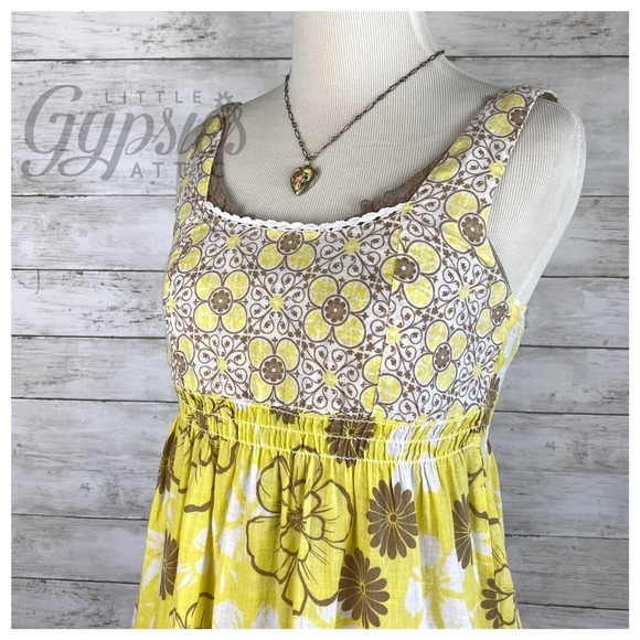 OLD Hippie Flower Child Top - Picture 10 of 12